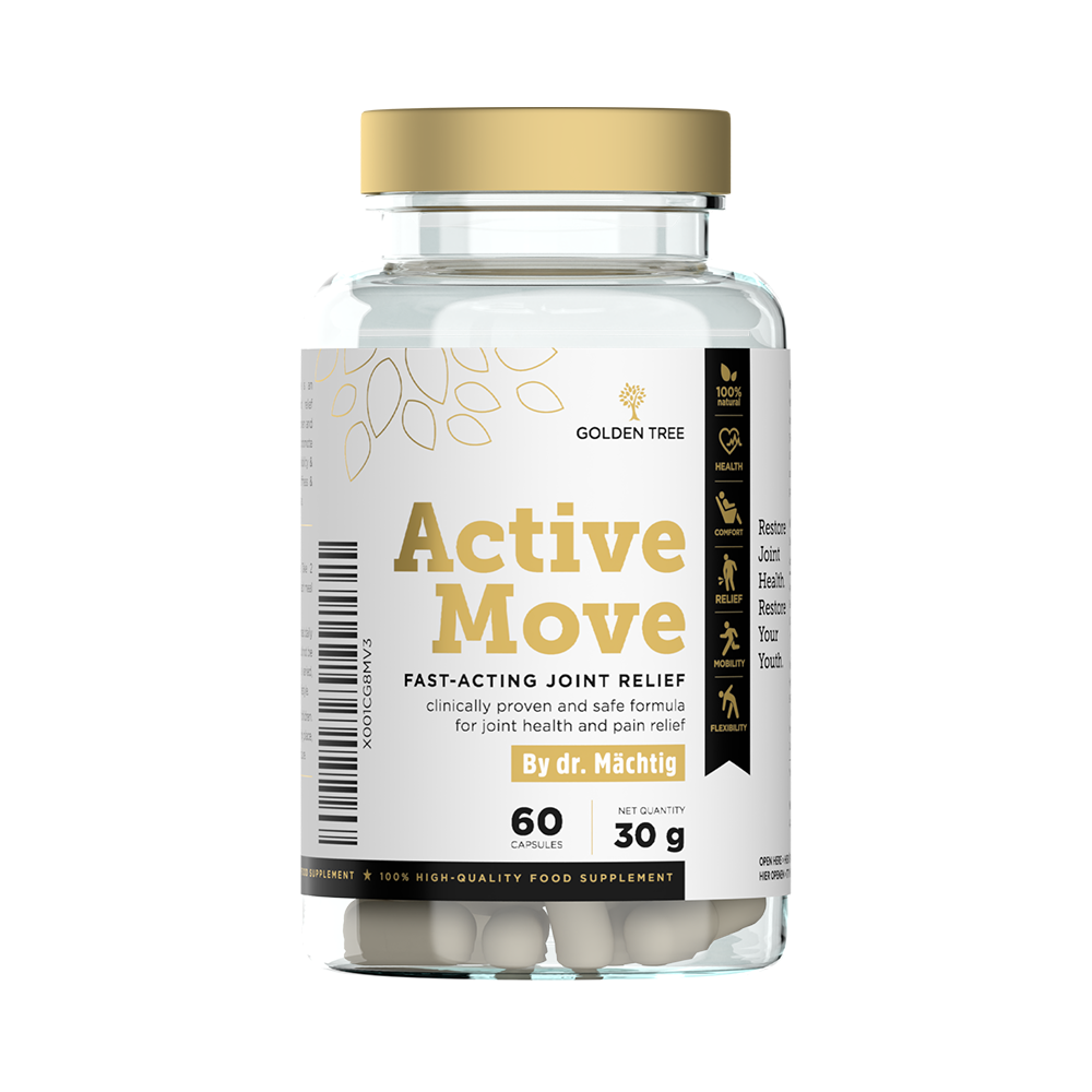 Active Move Gelenkkapseln offizielles Produkt von Golden Tree für Gelenkunterstützung